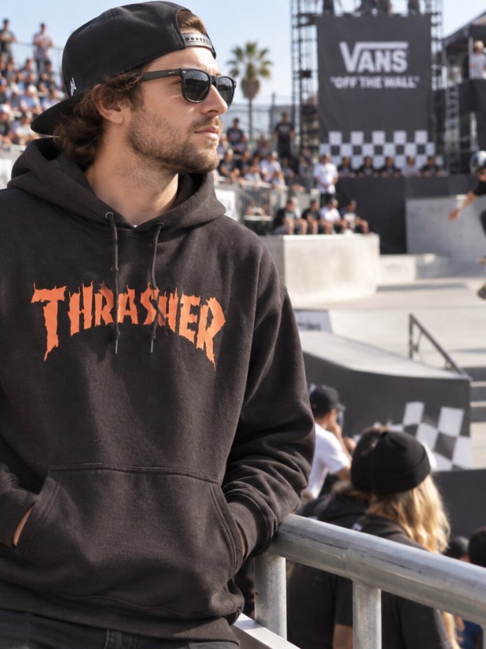Mens Thrasher Hoodie - XL